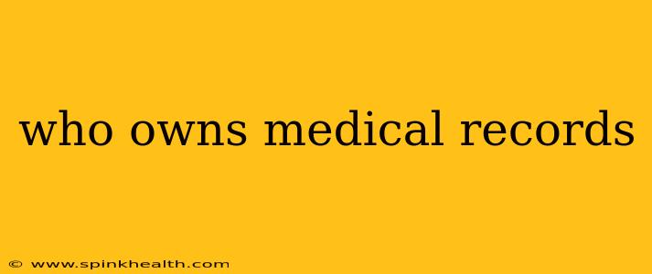 who owns medical records