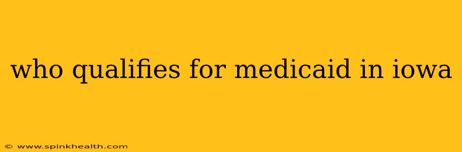 who qualifies for medicaid in iowa