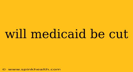 will medicaid be cut