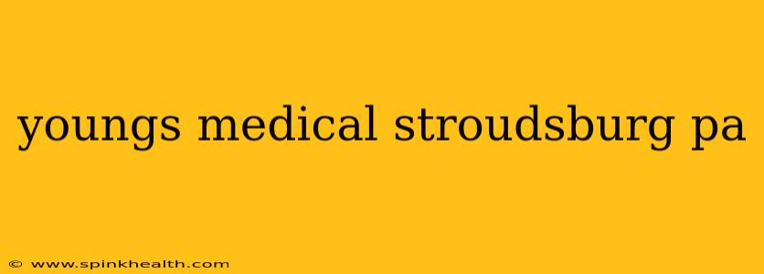youngs medical stroudsburg pa